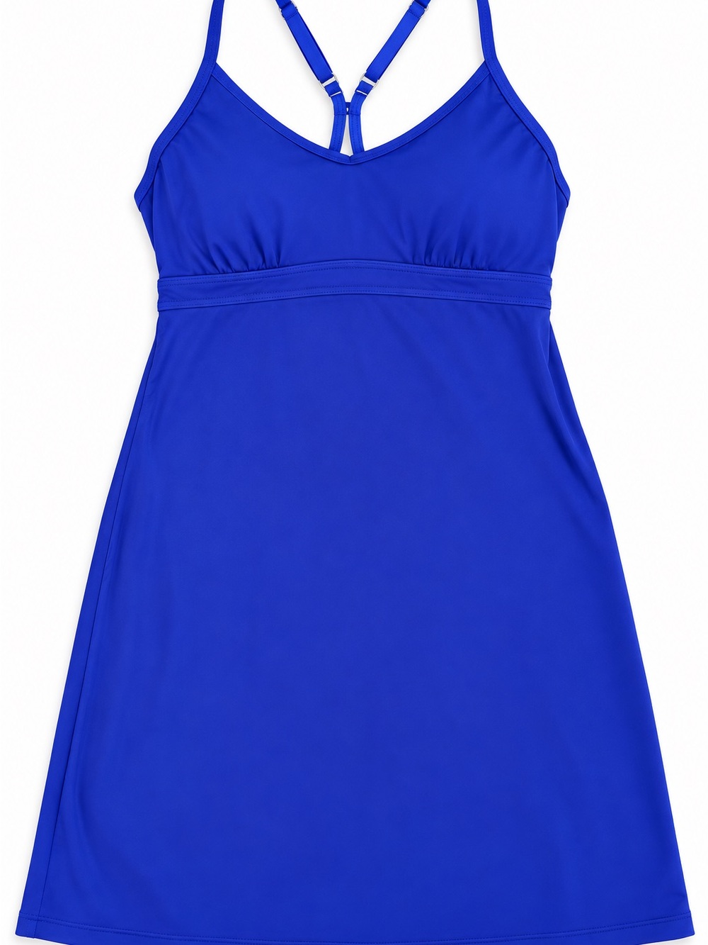 Athleta Blue Cobalt One-Piece Outdoors Activewear Dress Like New Condition